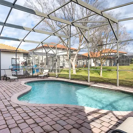 Poolside Serenity Near Disney World Home